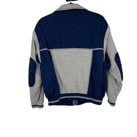 Vintage Otello Pelle Retro Wind Jacket Full Zippered Lined Pockets Women Small - Picture 2 of 9